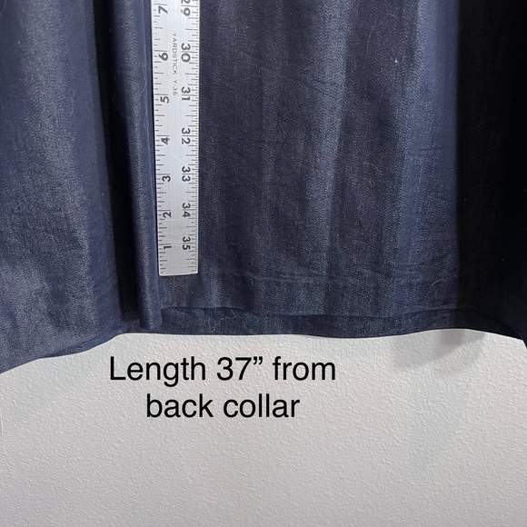 Studio 7 Sleeveless Denim Dress Sz 8 - Picture 5 of 10